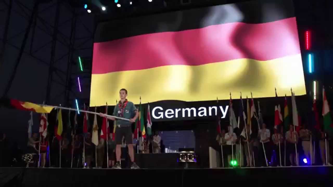 Opening Ceremony of the 23rd World Scout Jamboree in Japan