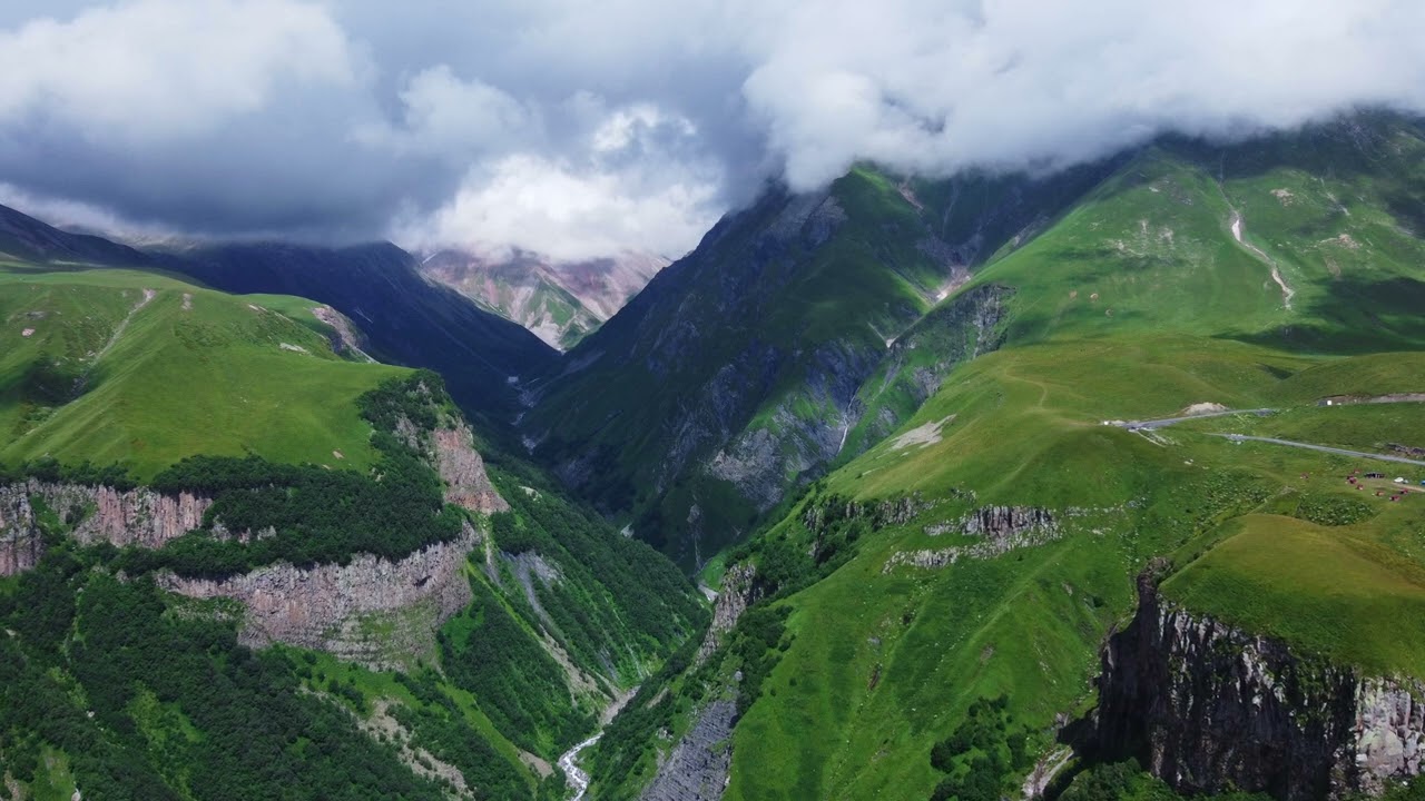 The Beauty of Kazbegi - Georgia in full 4K (2024). Relaxing and meditative