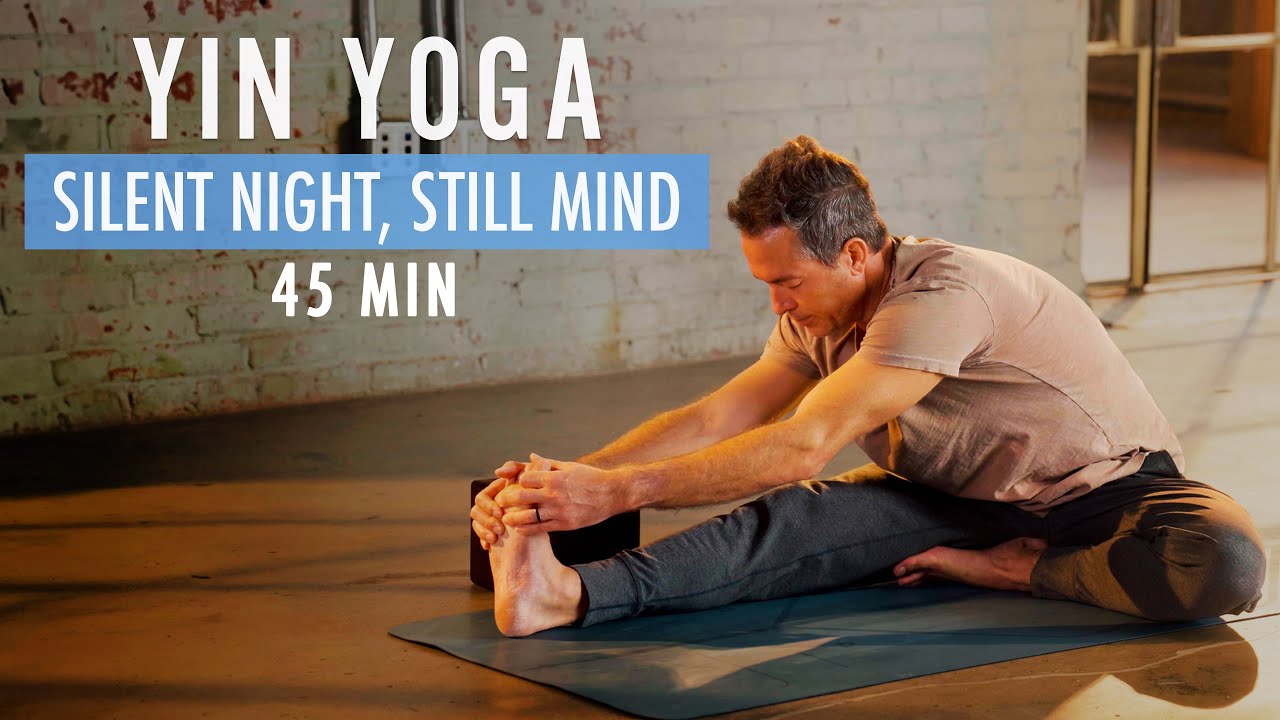 45-минутная Инь-йога: Тихая ночь, спокойный ум | Перезагрузка нервной системы
