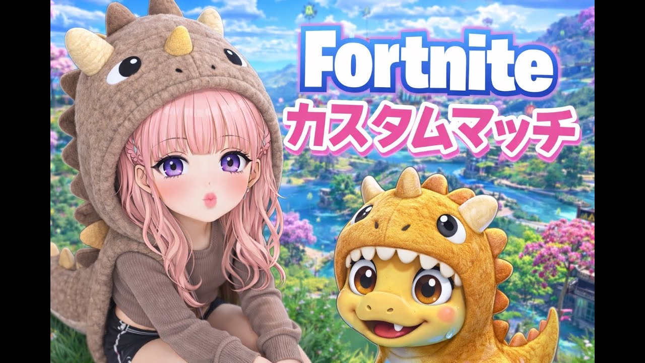 【フォートナイト】深夜族のカスタムとかランクとか！初見さん誰でも参加ＯＫ！#vtuber #参加型 #shorts