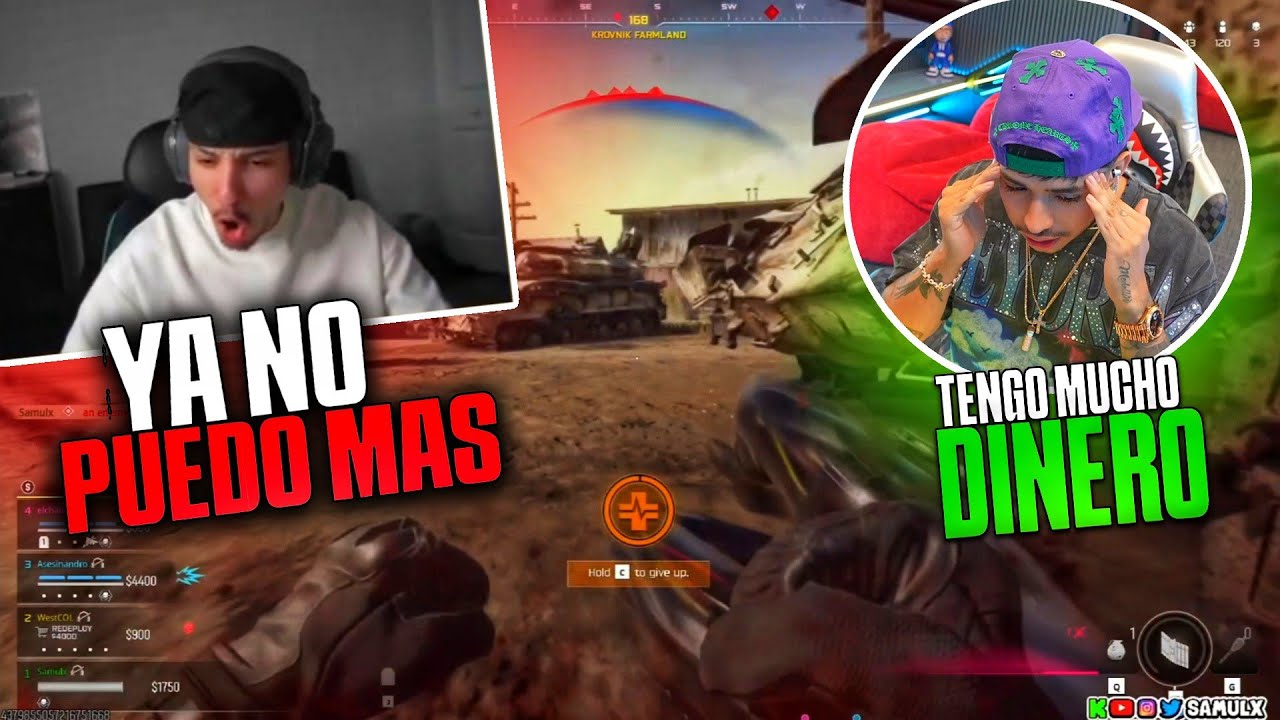 Momentos graciosos con West y Leandro en Warzone, Samulx 