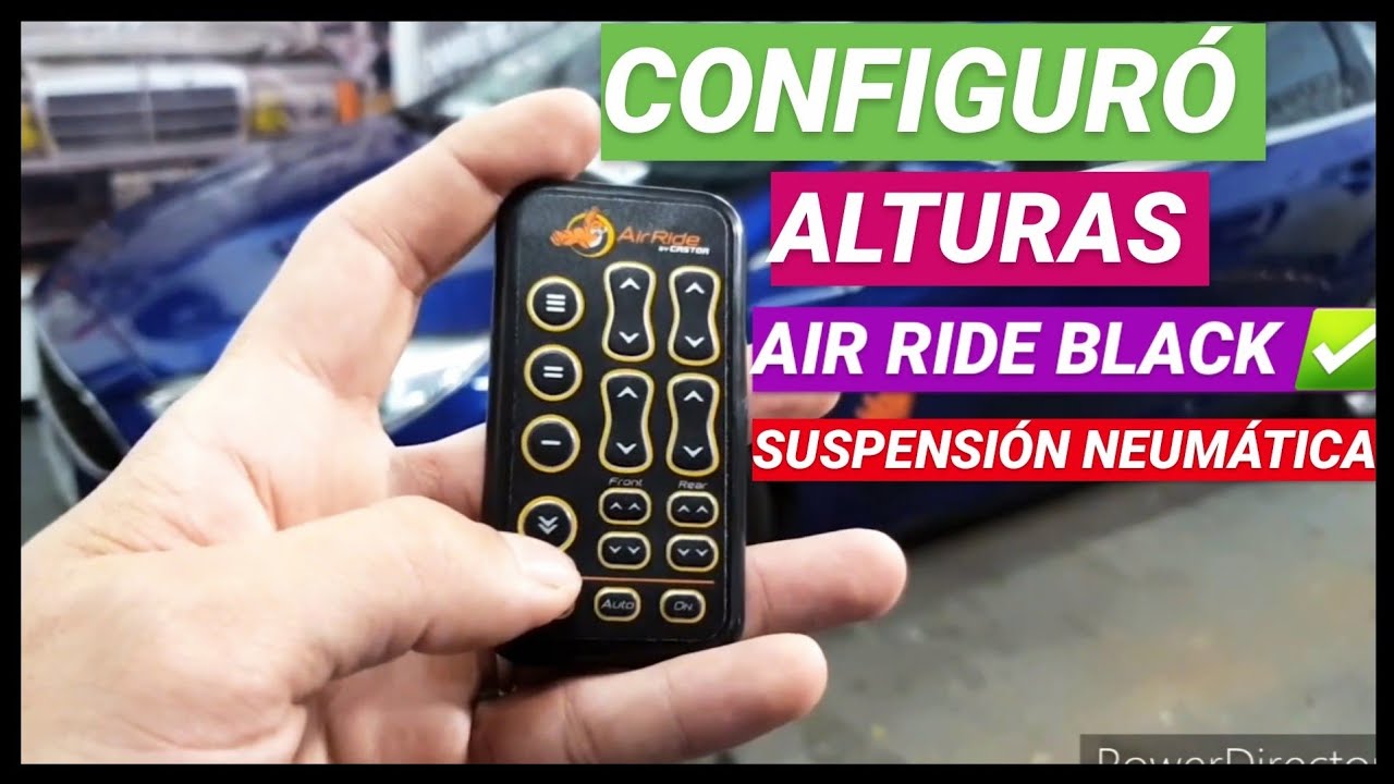 Como Configurar Memorias en Castor Air Ride black