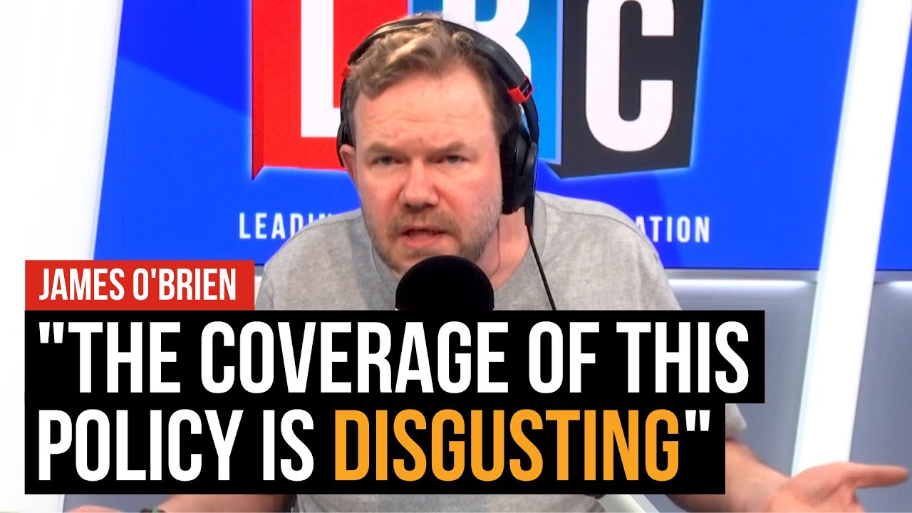 James O'Brien lists 'demonising' journalists who say disabled people may be 'ordered' to work | LBC