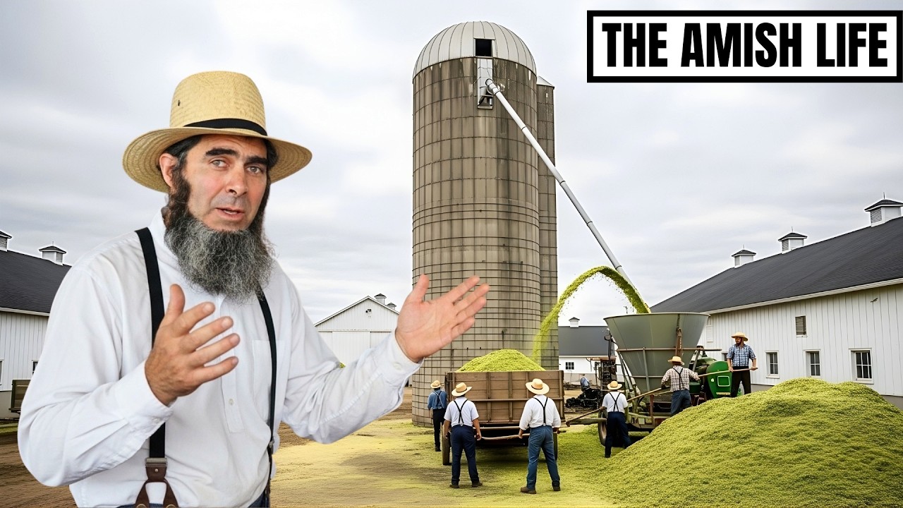 What Amish Do Make Corn Silage $30 Ton vs Modern $80 | The Amish Life