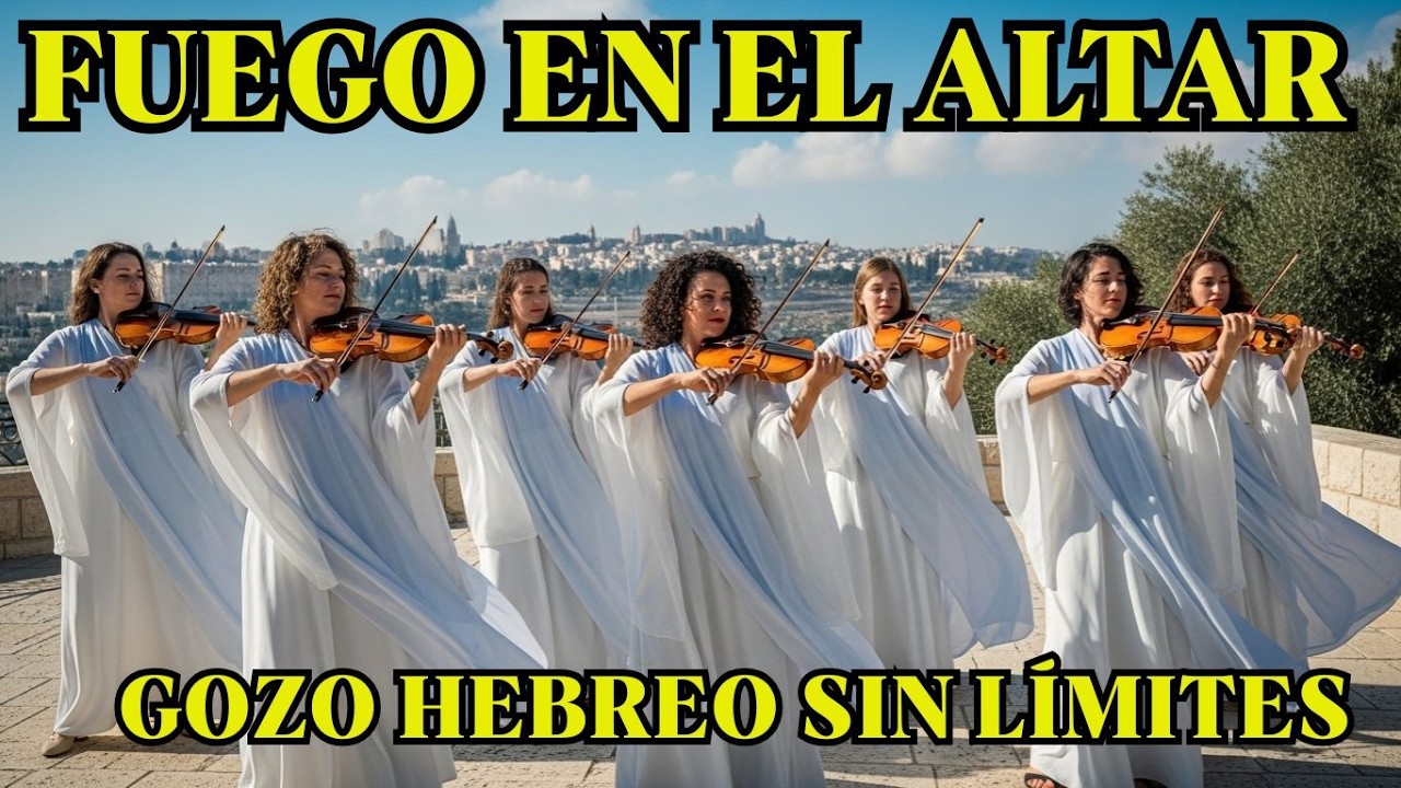 EXPLOSIÓN DE GOZO HEBREO // CANCIONES DE ADORACIÓN DESDE SIÓN