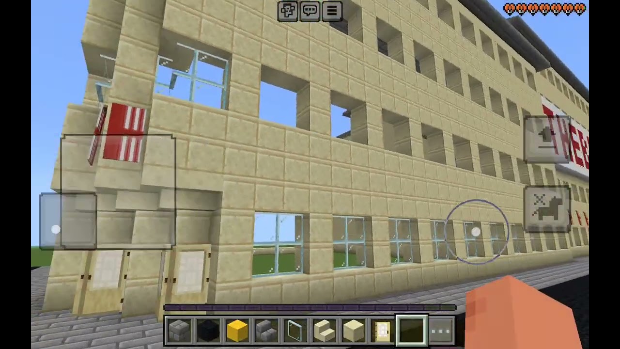 First Minecraft video in flat city