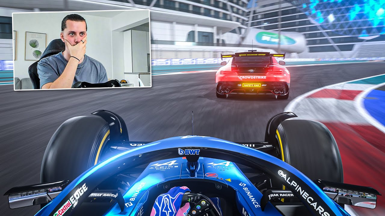 Trying to prove I'm the fastest F1 YouTuber in a 100% Online League race