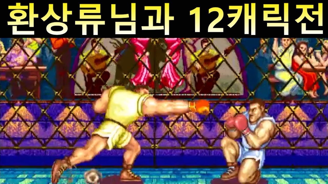 환상류님과 12캐릭전