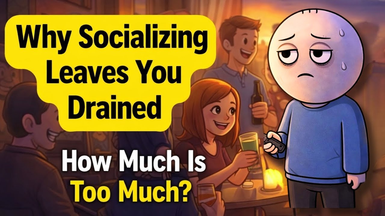 Why Socializing Leaves You Drained — Not Broken