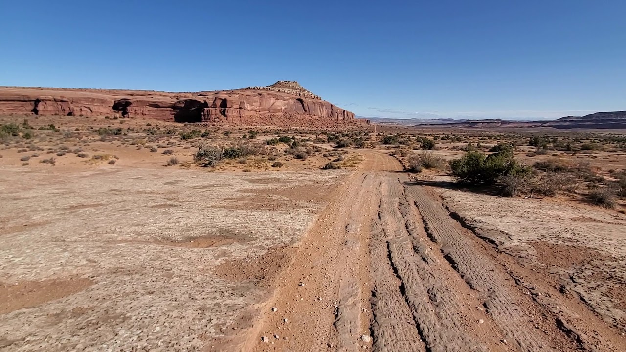 Illegal way off trail vehicle camps in the Bartlett wash area.