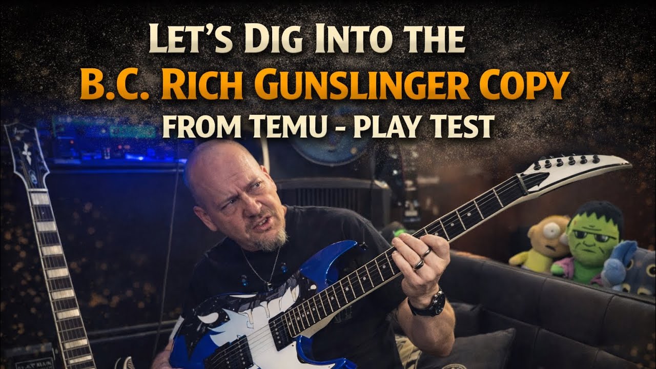 Let's Dig Into the  B.C. Rich Gunslinger  - Play Test