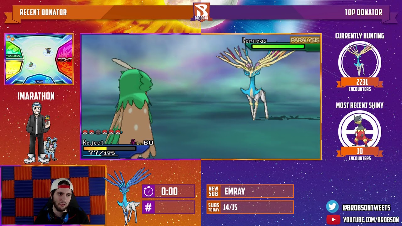 [Live] FULL ODDS SHINY MODEST XERNEAS - 2231 Soft Resets: Pokémon Ultra Sun/Ultra Moon