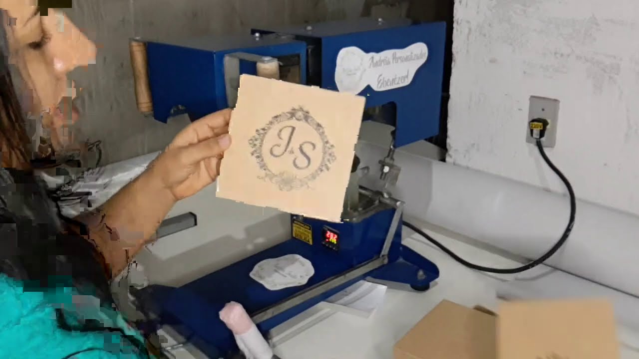 Personalizando caixa em MDF no transfer ...