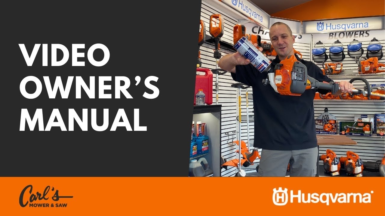 So You Own A ... Husqvarna 522L Trimmer