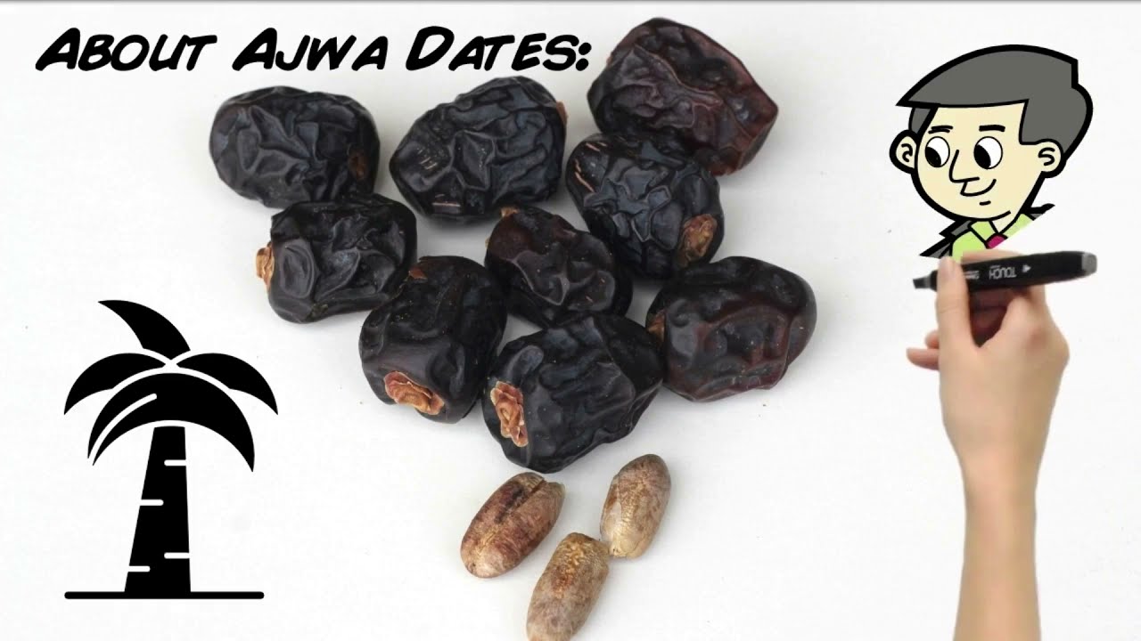 🔸Top 7 Amazing Health Benefits of Ajwa Dates Animated || Benefits of Ajwa Dates | Healthy Dates Ajwa