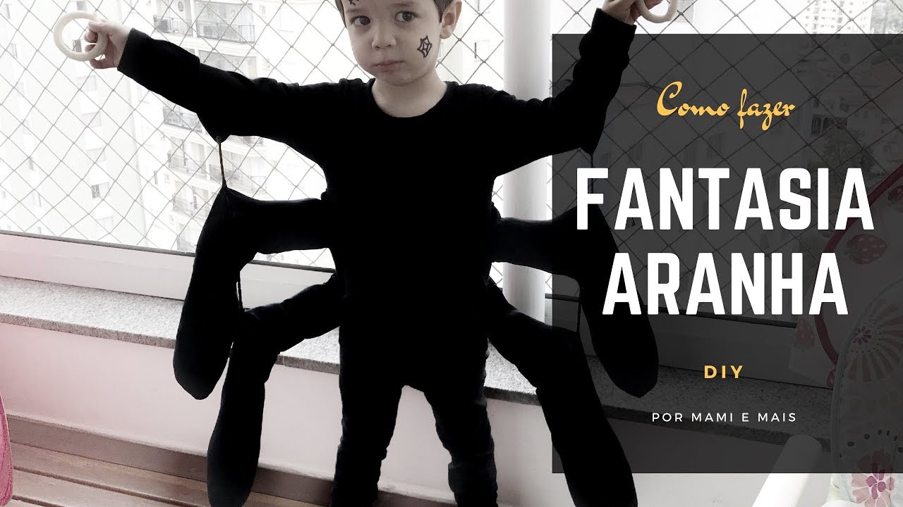 Como Fazer uma Fantasia de Aranha