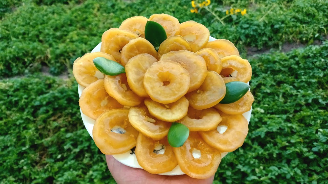 🍏Գեղեցիկ ու փայլուն  ԽՆՁՈՐԻ ՉԻՐ / Очень красивый и вкусный Сухофрукт из ЯБЛОКИ/ Apple dried
