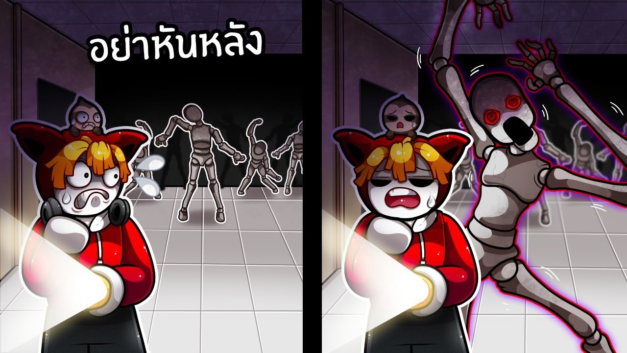อย่าหันหลังให้หุ่นลองเสื้อ | Interliminality Backroom Roblox #3