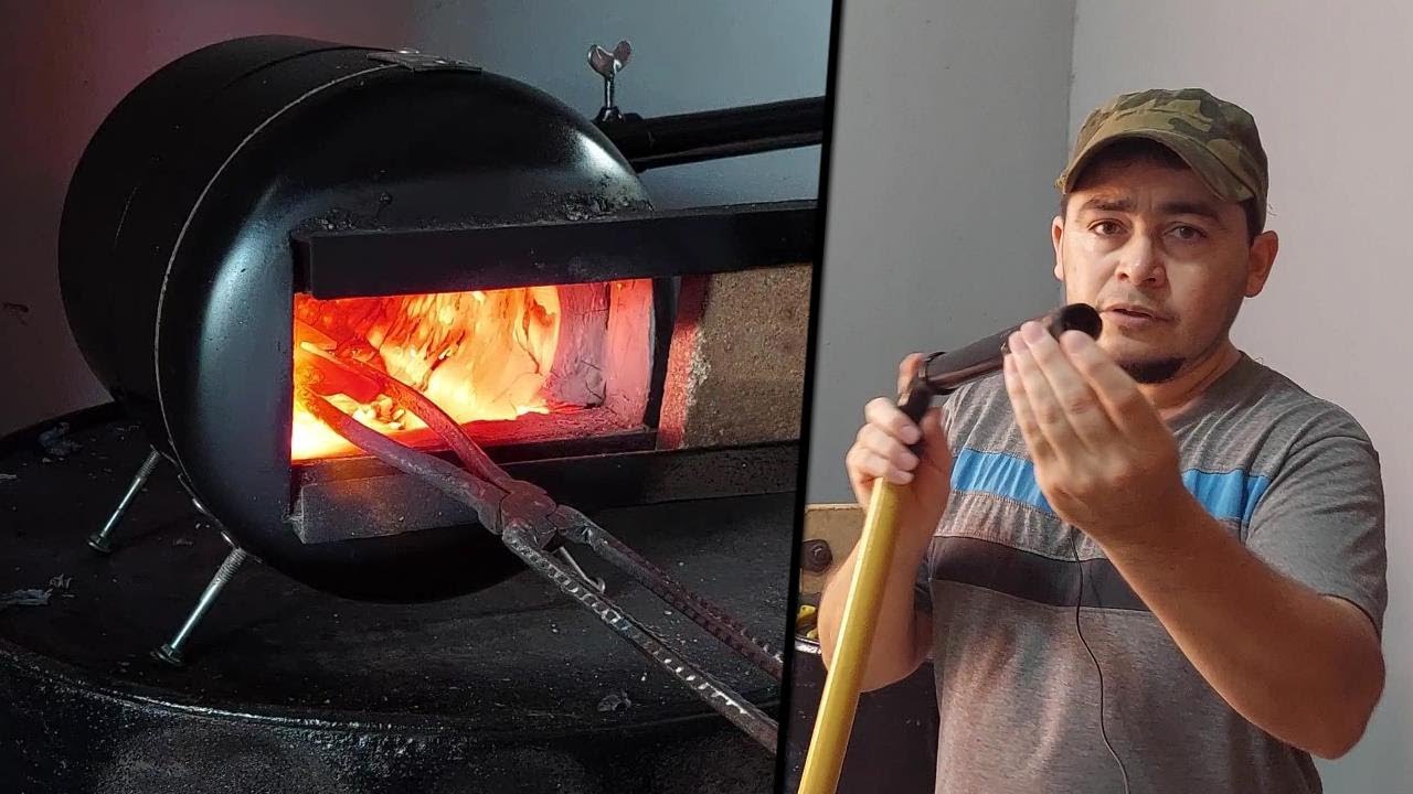 Como hacer un  QUEMADOR para FRAGUA a GAS