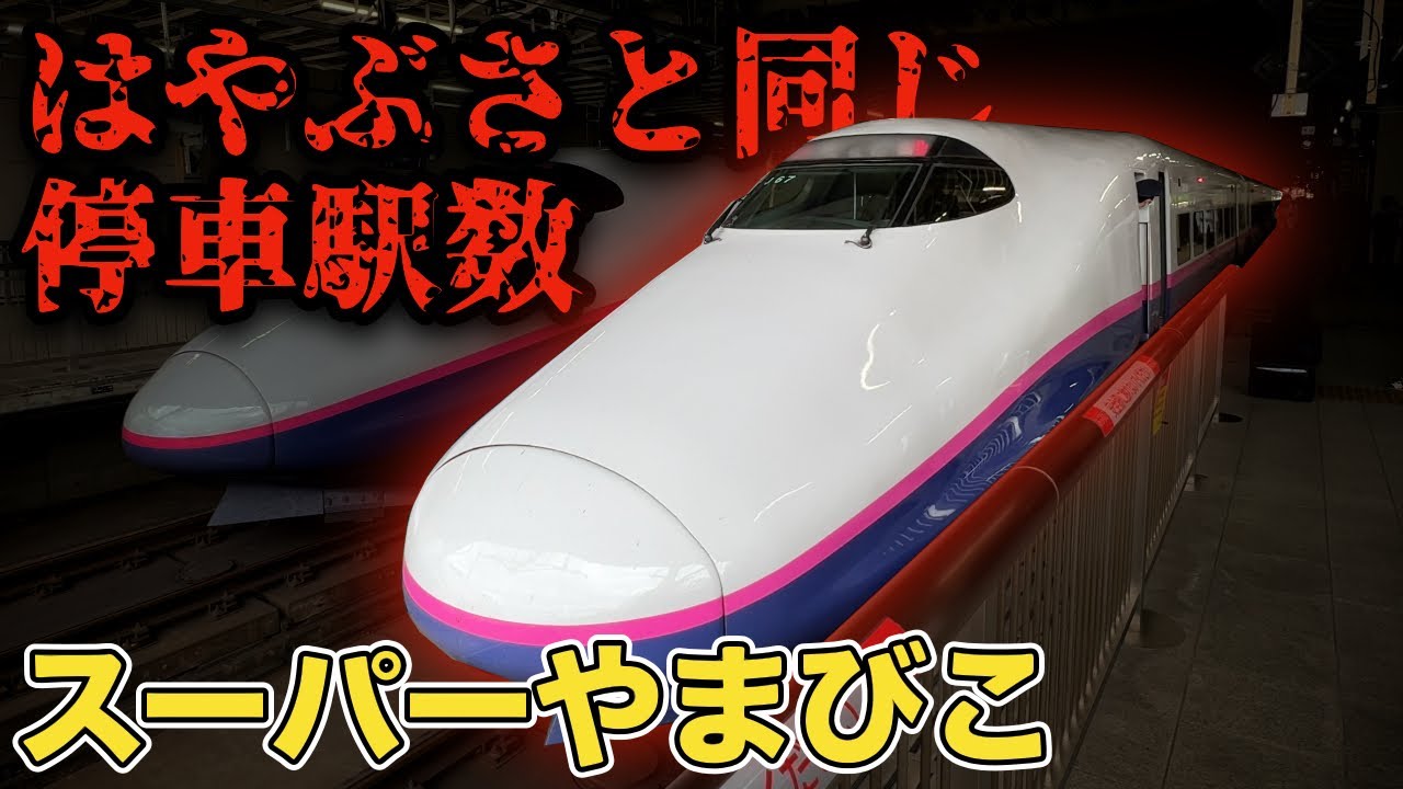 【はやぶさが止まる駅を通過！？】異常に停車駅が少ないやまびこ号に乗ってきた！！
