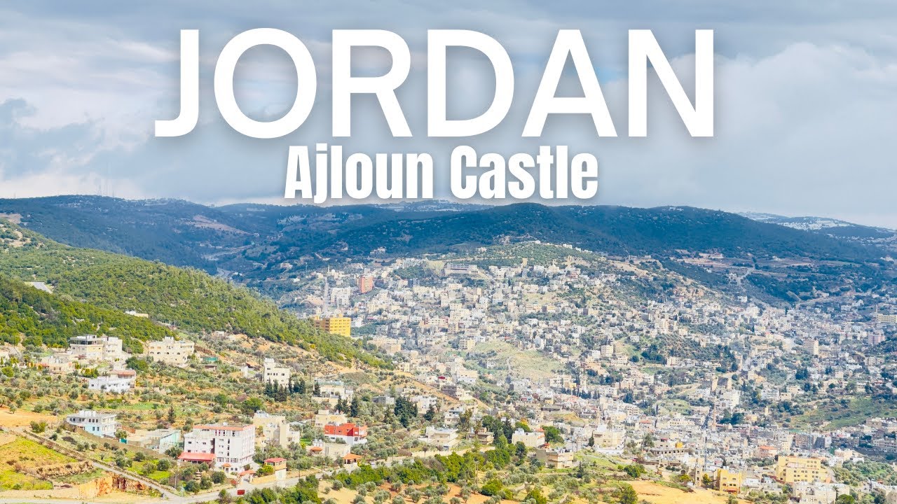【4K】🇯🇴 Ajloun Castle Jordan Walking Tour | Travel Vlog
