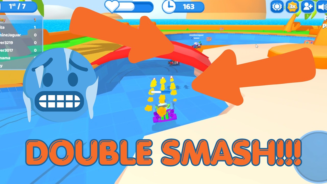 Ice COLD Smash Karts TRICKSHOTS!!🥶