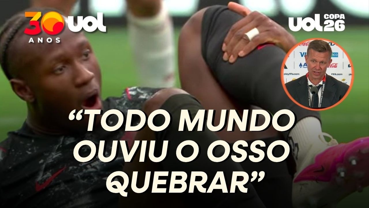 T&Eacute;CNICO DO CANAD&Aacute; DIZ QUE 'OUVIU OSSO DE KON&Eacute; QUEBRANDO' DURANTE JOGO CONTRA O CATAR NA COPA