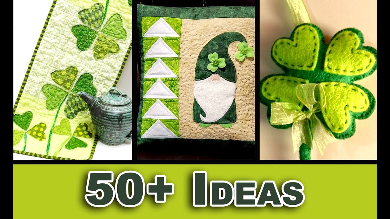 50+ Easy St.Patrick's Day Sewing Projects for When Bored | Patterns in Description