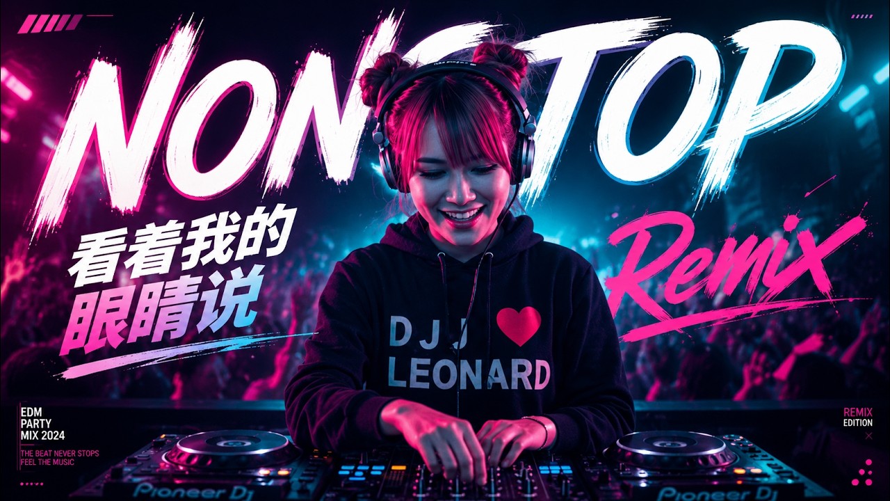 【DJ LEONARD】 看着我的眼睛说 x 没能成为你的白马 x 别让爱凋落 x 座位 x 越来越不懂 Nonstop Exclusive TechnoBounce Mix 25 (修改版)