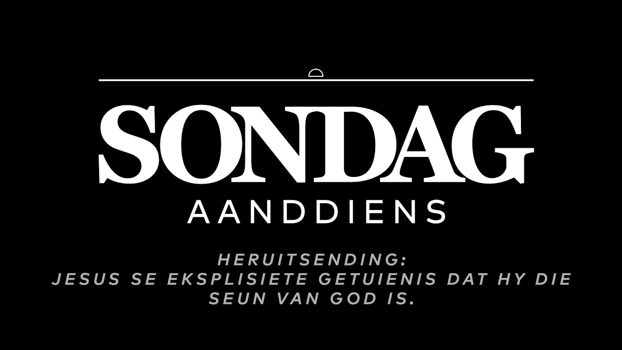 HERUITSENDING: Jesus se eksplisiete getuienis dat Hy die Seun van God is.