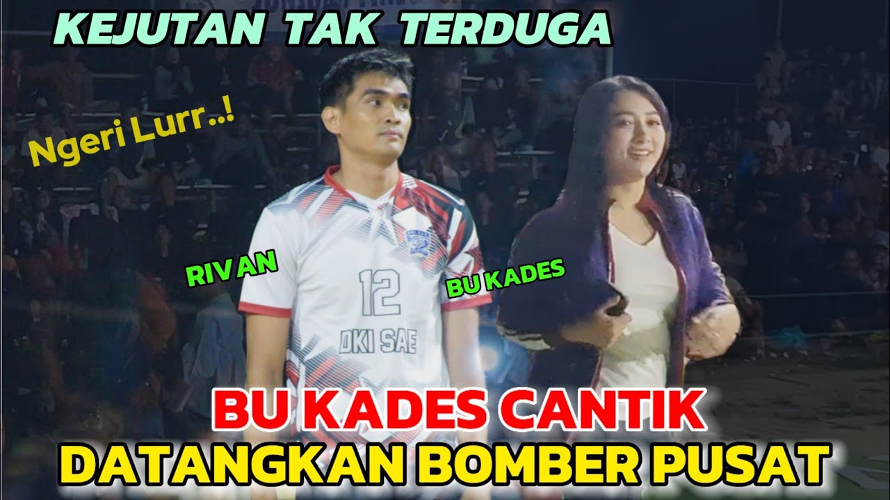 SEMI FINAL TAK TERDUGA❗️RIVAN DATANG TELAT BERSAMA BU KADES TERCANTIK, BUWAT PENONTON AUTO HEBOH