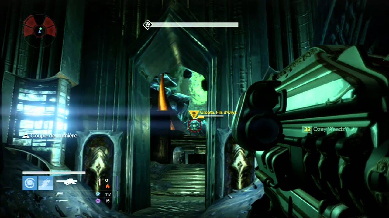 [Destiny] Kill Crota on the sides + 10th No Land beyond (Primary exotic sniper)