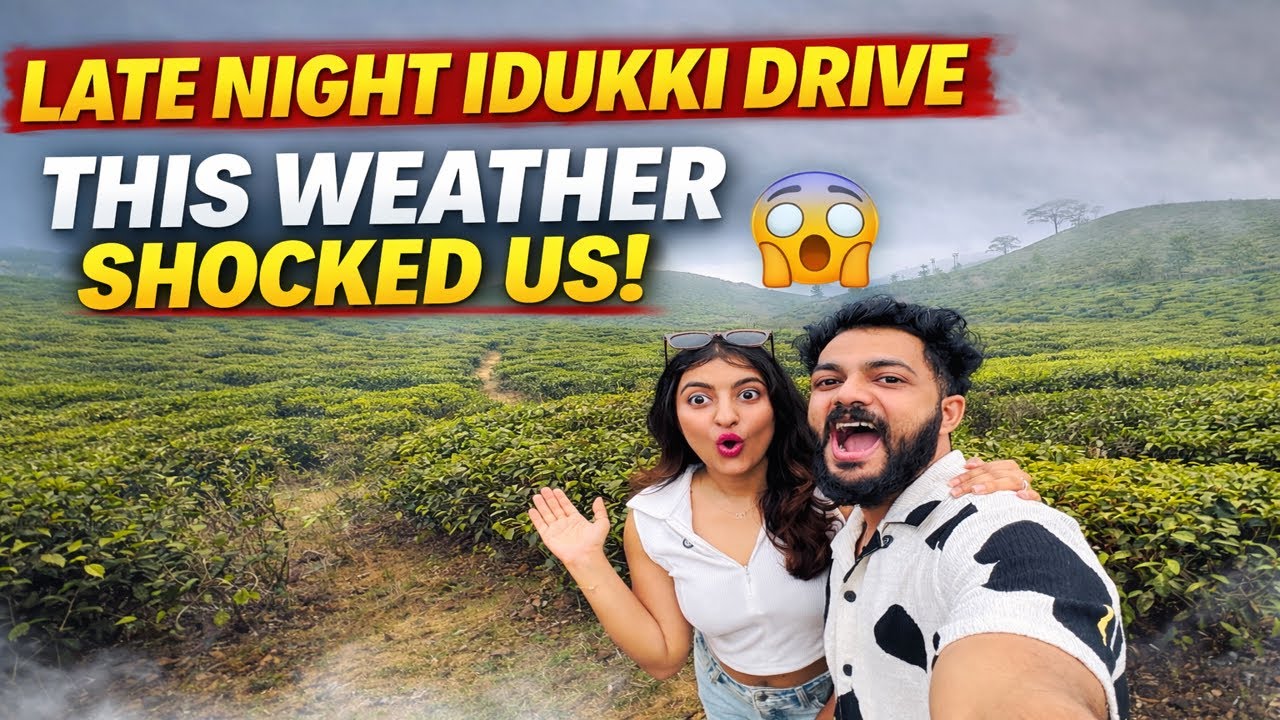 Late Night Idukki Drive in Heavy Fog 😱 | Scary Mountain Road Experience | Kerala Vlog