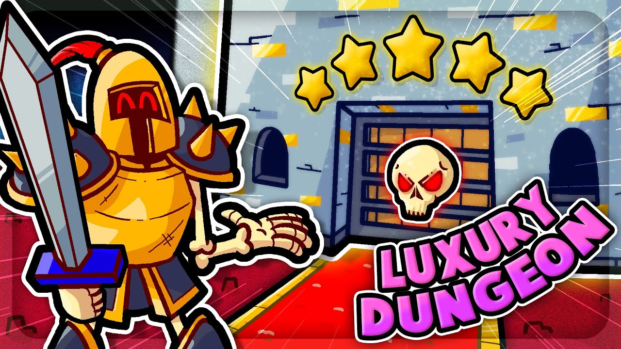 I Created a 5-STAR DUNGEON In Dungeon Tycoon