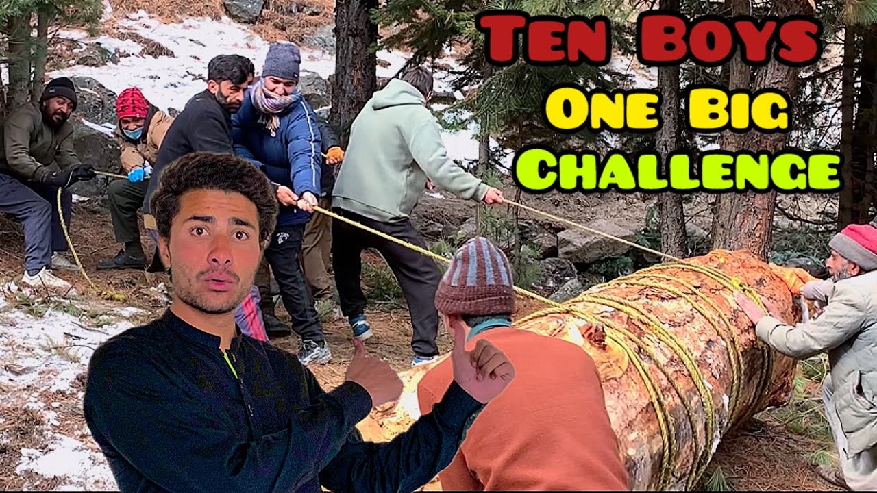 &ldquo;Aliyaar Team&rsquo;s Big Challenge! Drilly Fell in the River, Broken Trolley & 12-Foot Wood Logs&rdquo; 😲