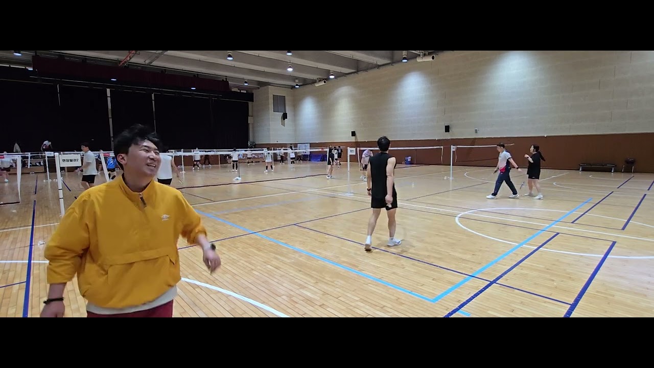 윌요일부터 20분경기ㅜㅜ#배드민턴 #민턴 