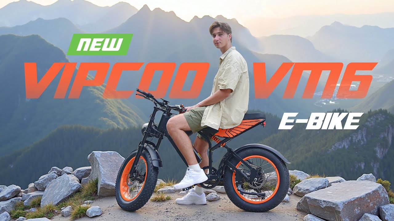 All-New 2025 VIPCOO VM6 The Most Comfortable Electric Bike