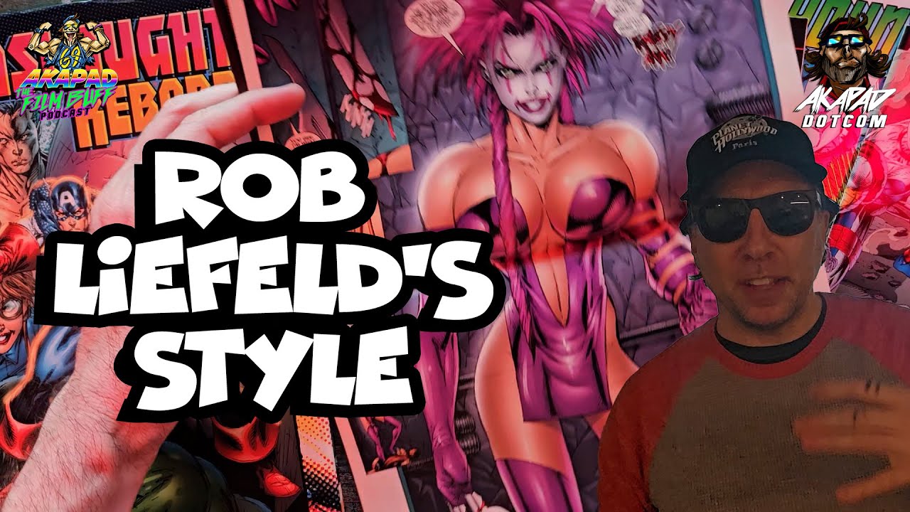 THE EVOLUTION OF ROB LIEFELD - 90's Comics