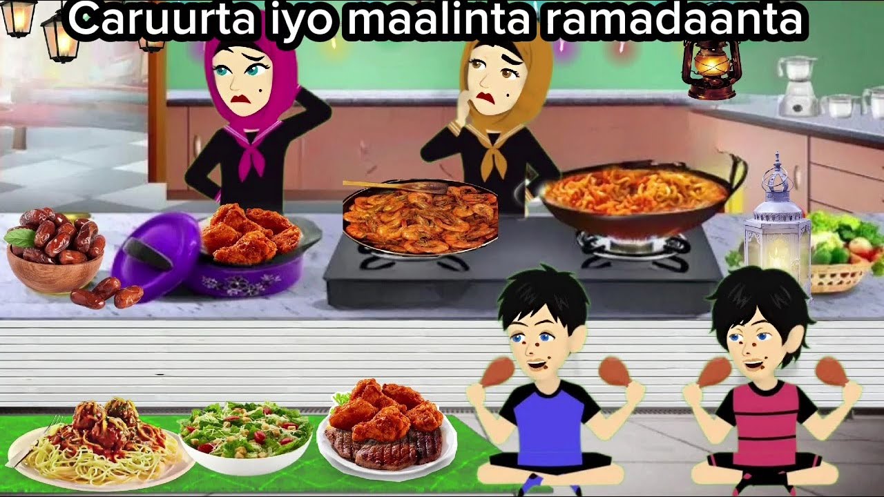 Sheeko gaaban: Caruurta iyo maalinta ramadaanta