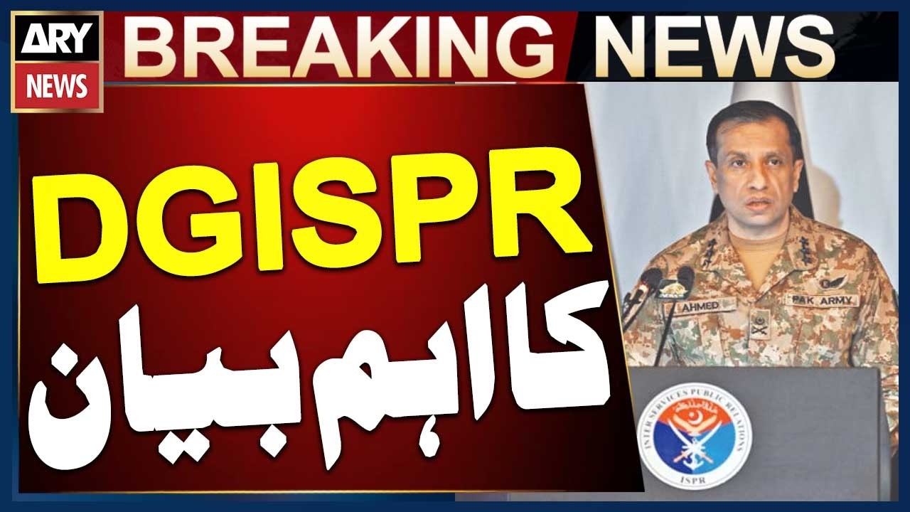 Freedom of Speech Doesn’t Mean Destroying Nation’s Morality and Public Order: DG ISPR