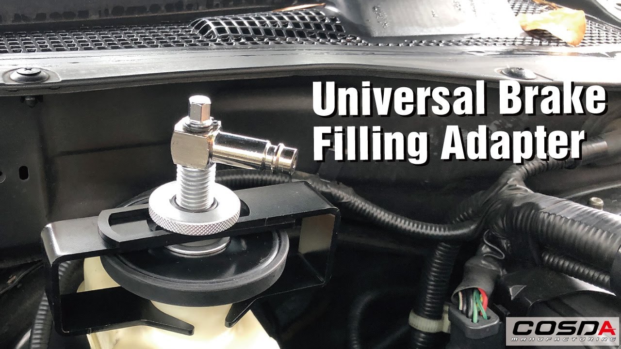 Universal Pressure Bleeder Adapter for Brake Fluid Machine Pump Brake Universal Bleed Adapters