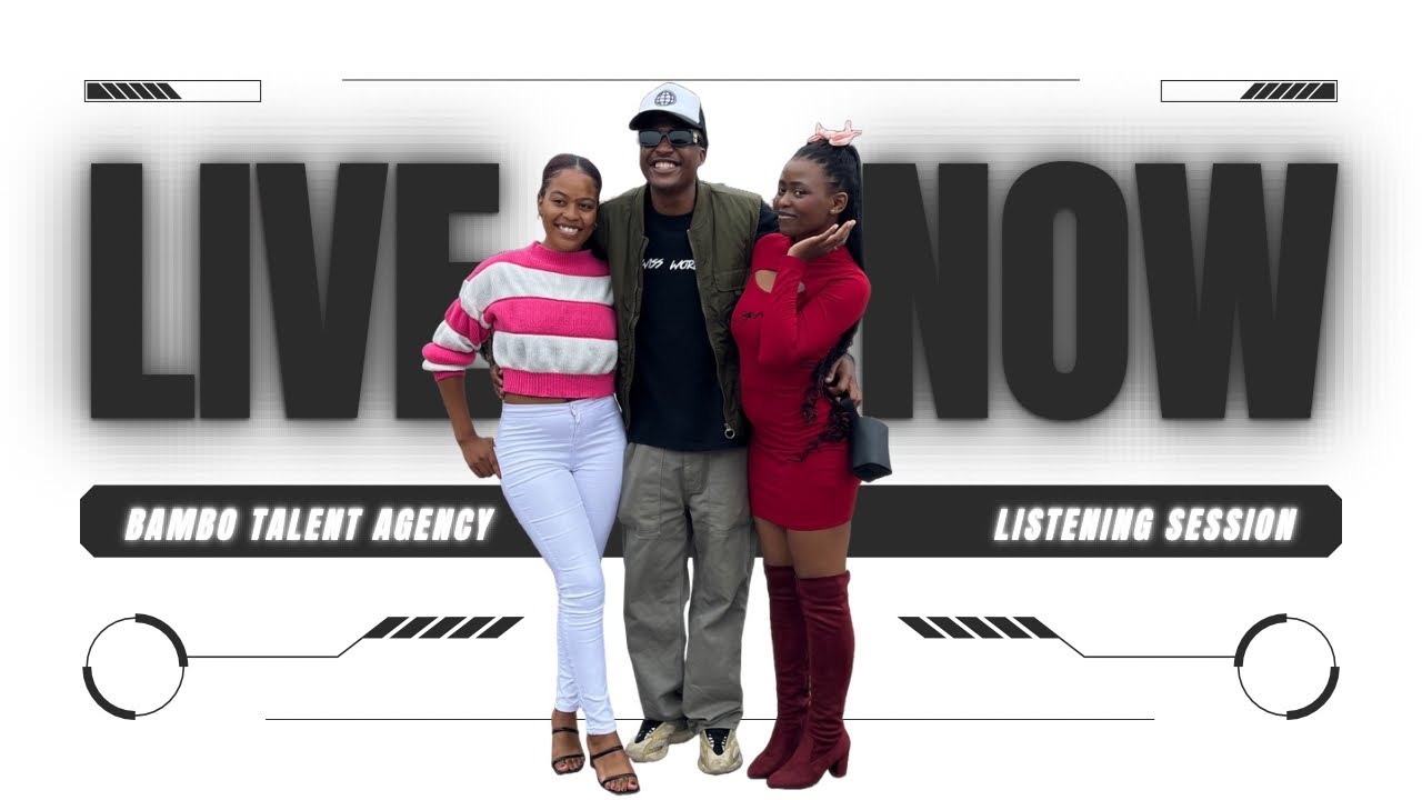 BAMBO TALENT AGENCY listening session + Finally GQ Podcast behind the scenes w/ Bongani Dube