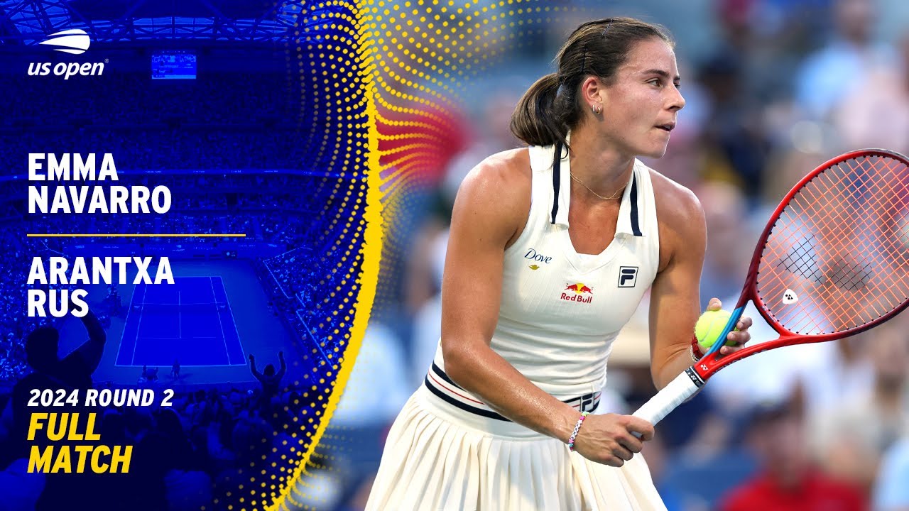 Emma Navarro vs. Arantxa Rus Full Match | 2024 US Open Round 2