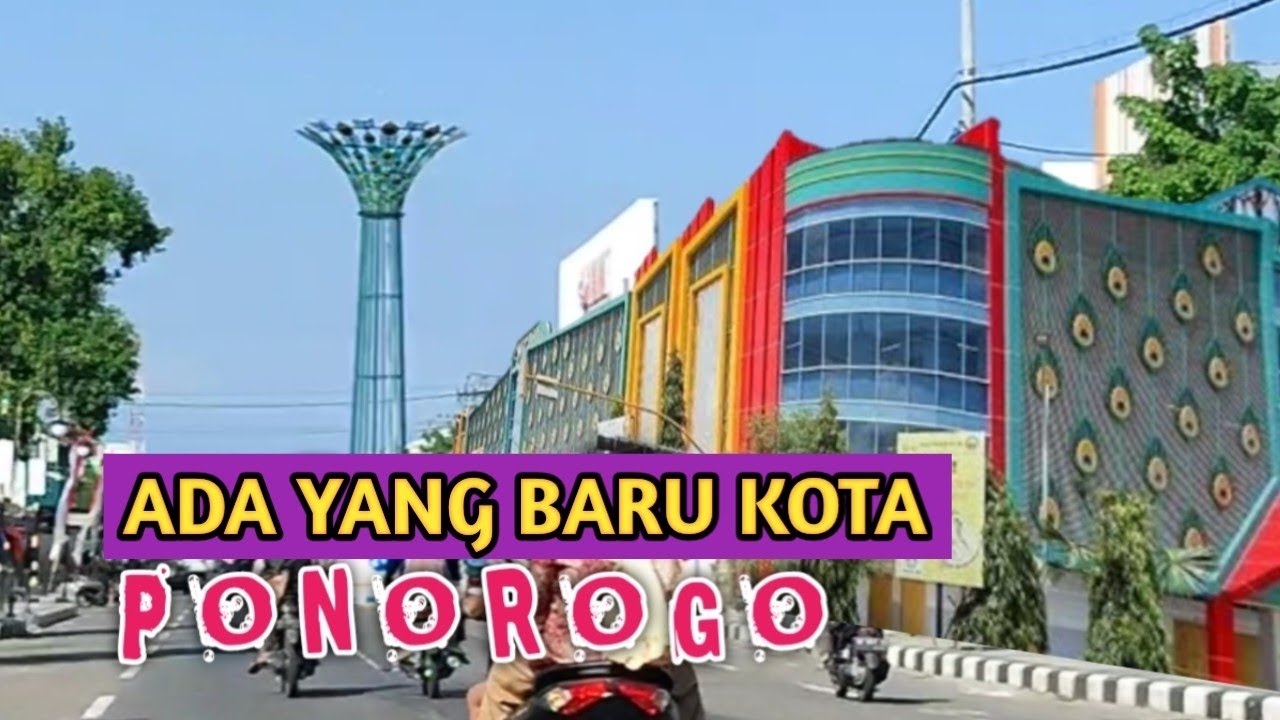 Suasana Terbaru Kota Ponorogo 2024 || Keliling Kota Ponorogo