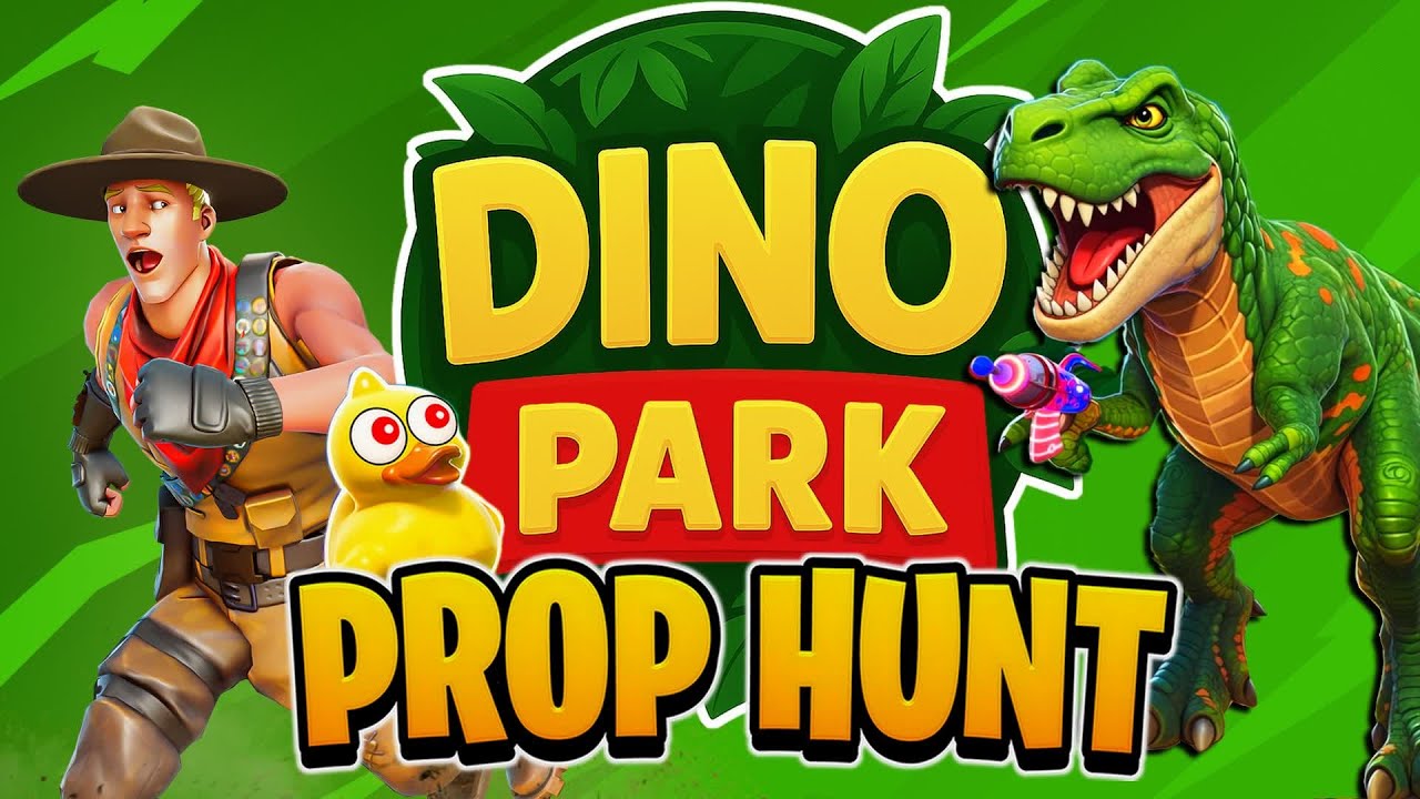 [🚨 BRIEF OVERVIEW 🚨] FORTNITE DINO PARK PROP HUNT 🦖 BY MARABLIND - MAP CODE: 9158-9068-6245