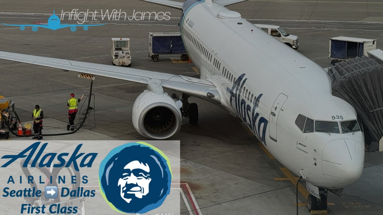 Alaska Airlines First Class | Seattle ➡️ Dallas | Boeing 737 - 800