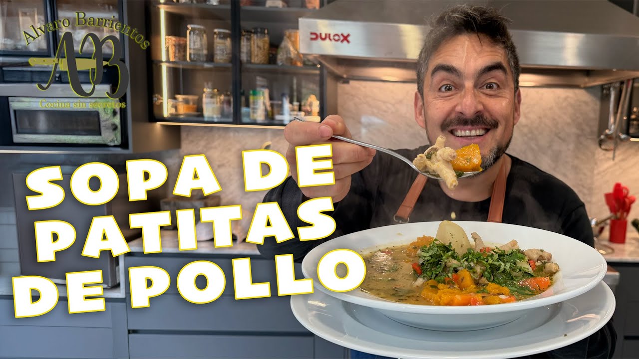 SOPA DE PATITAS DE POLLO. Historia, salud y sabor en un plato.