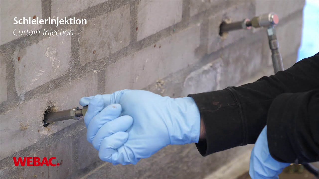 Schleierinjektion / Curtain Injection