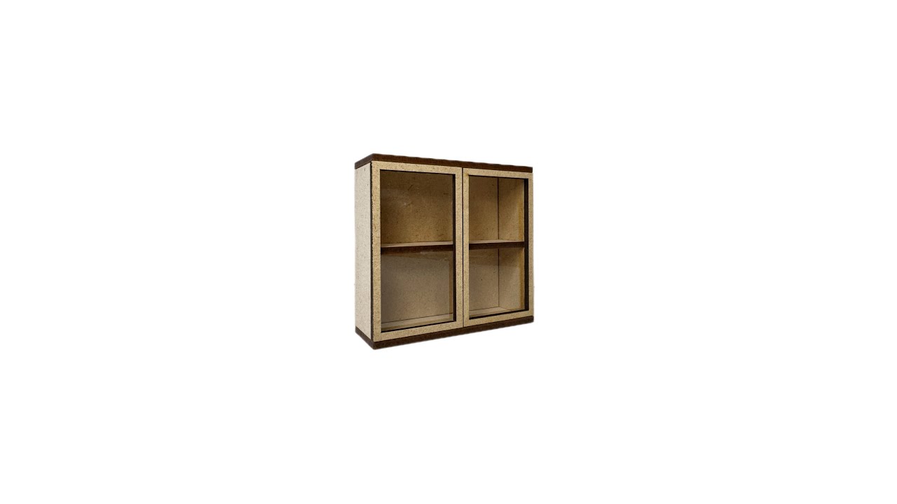 Functional Upper Double Full Cabinet Assembly