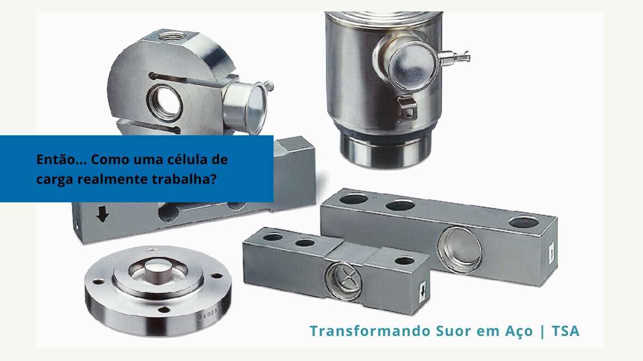 Como uma célula de carga realmente trabalha?
